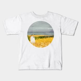 There's A Ghost In The Wheat Field Again Kids T-Shirt